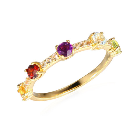 Bague en argent et Grenat