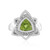 Peridot Silver Ring