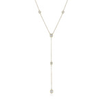 Collar en oro con Diamante I3 (H) (de Melo Gold)