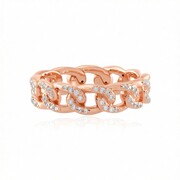 Bague en argent et Zircon (de Melo Essence)