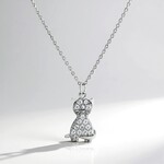 Collana in argento con Zircone
