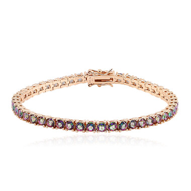 Bracciale in argento con Quarzo Mistico