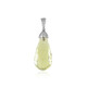 Pendentif en argent et Quartz citron (MONOSONO COLLECTION)