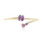 Bracciale in argento con Ametista del Marocco