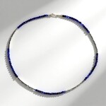 Collana in argento con Sodalite