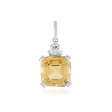 Citrine Silver Pendant (de Melo Essence)