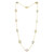 Collier en argent et Quartz citron