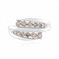 Gouden ring met I2 Champagne Diamanten (de Melo Gold)