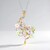 Collana in argento con Gemma (Gems en Vogue)