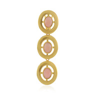 Pinkfarbener Opal-Silberanhänger (MONOSONO COLLECTION)