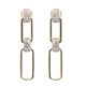 Boucles d'oreilles en or et Diamant SI2 (H) (CIRARI)