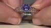 Anillo en plata con Tanzanita AAA (Ornaments by de Melo)