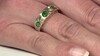Gouden ring met AAA Keniaanse tsavoriet (CIRARI)