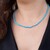 Collier en argent et Turquoise Sleeping Beauty (Adela Silber)