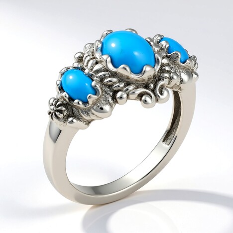 Anello in argento con Turchese (Desert Chic)