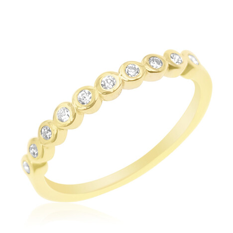 VS2 (G) Kanadischer Brillant-Goldring