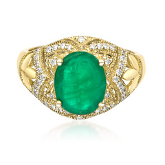 AAA-Sambia-Smaragd-Goldring (AMAYANI)