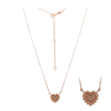 SI1 Argyle-Rose de France-Brillant-Goldcollier (Annette)