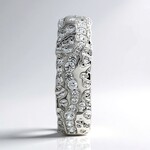 Ciondolo in argento con Zircone (MONOSONO COLLECTION)