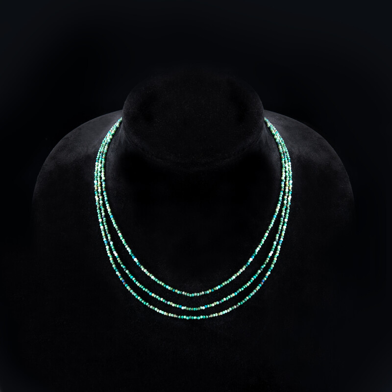 Collar en plata con Crisocola