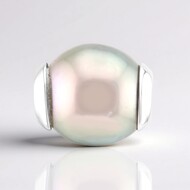 Colgante en plata con Perla cultivada de Tahití (MONOSONO COLLECTION)
