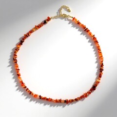 Collana in argento con Corniola