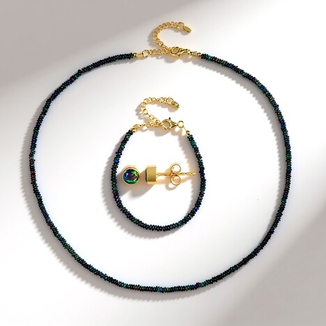 Parure in argento con Opale Mezezo