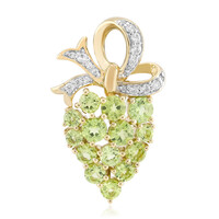 Pendentif en argent et Péridot