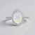 Anello in argento con Opale di Welo