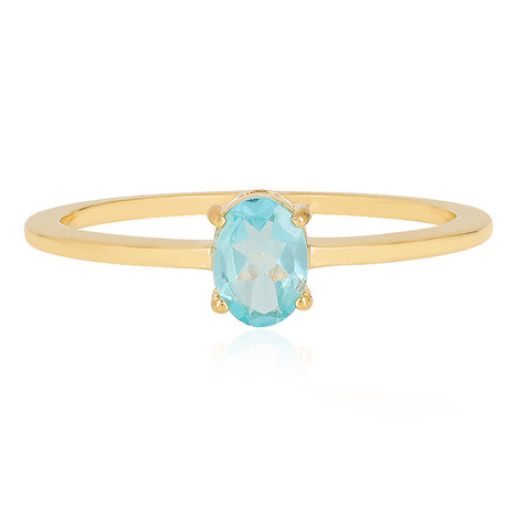 Anello in argento con Apatite Blu