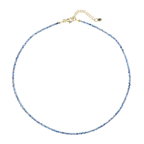 Collana in argento con Cianite