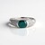 Anello in argento con Grandidierite
