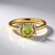 Anello in oro con Sfalerite (AMAYANI)
