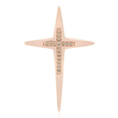 Ciondolo in argento con Diamante Argyle Rose de France I1 (Annette)