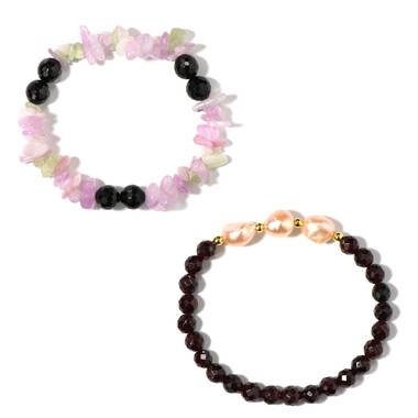 Edelstein-Armbänder
