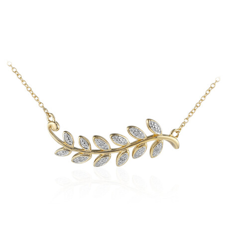 I3 (I) Diamant-Silbercollier