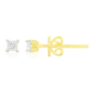 SI1 (G) Diamant-Goldohrringe (Annette)