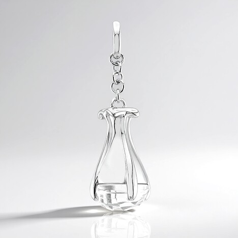 Ciondolo in argento con Quarzo Bianco (Remy Rotenier)