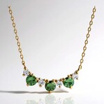 Collana in oro con Demantoide del Madagascar (CIRARI)