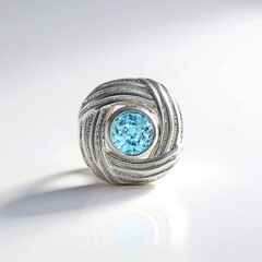 Ciondolo in argento con Zircone Ratanakiri