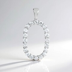 Ciondolo in argento con Zircone (de Melo Essence)