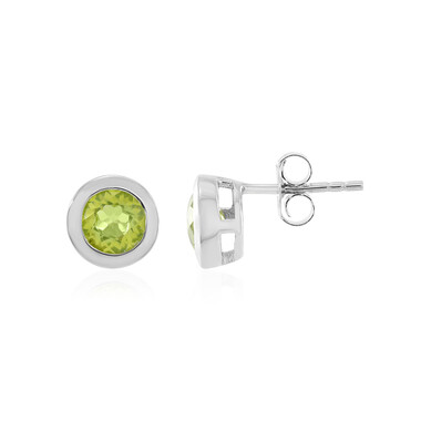 Orecchini in argento con Peridoto Arizona