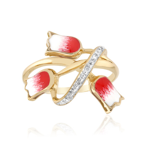 Bague en argent et Zircon