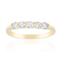 Bague en or et Diamant I1 couleur (I) (CIRARI)