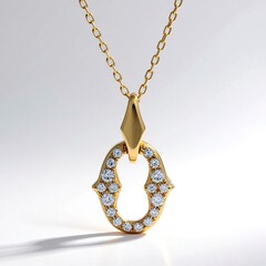 Collana in oro con Diamante SI1 (H)