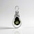 Ciondolo in argento con Moldavite