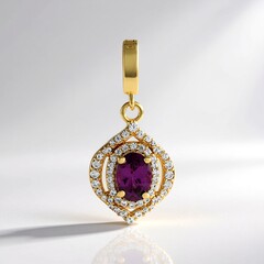 Ciondolo in argento con Umbalite