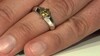 Anillo en plata con Zircón amarillo