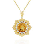 Collar en plata con Citrino (Gems en Vogue)