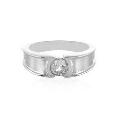 Anello in argento con Topazio Bianco
